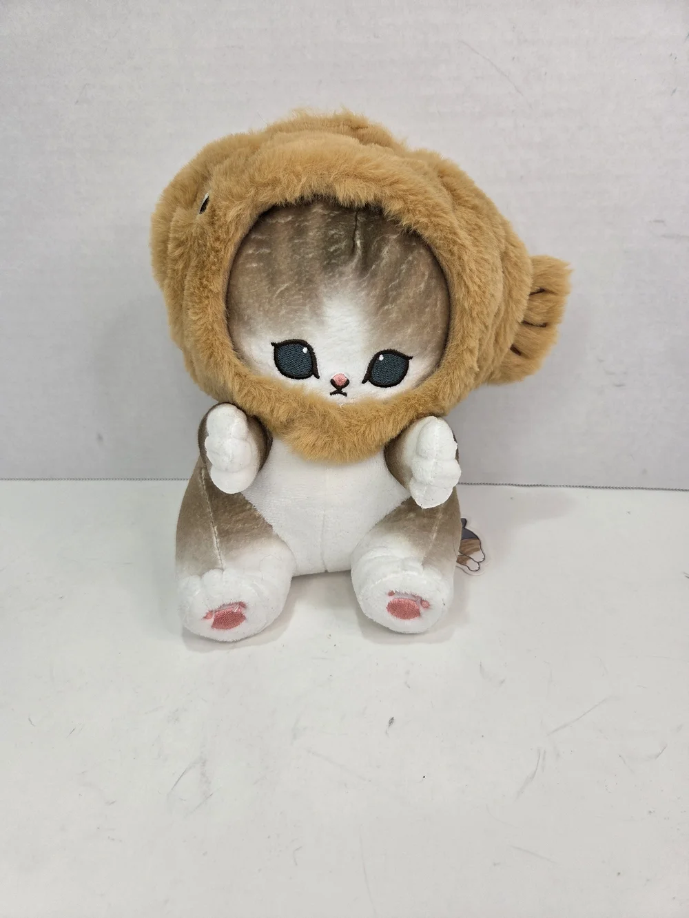 Mofusand Super Yummy Taiyaki Meow Cat Plush Toy 9”